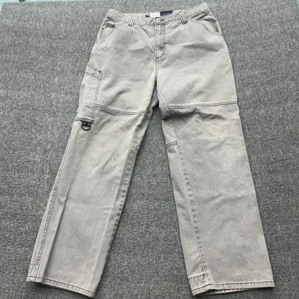 Vintage Plugg Jeans Cargo Pants 33x32 (33x30) Baggy Utility Skater Wide 90s‎ y2k